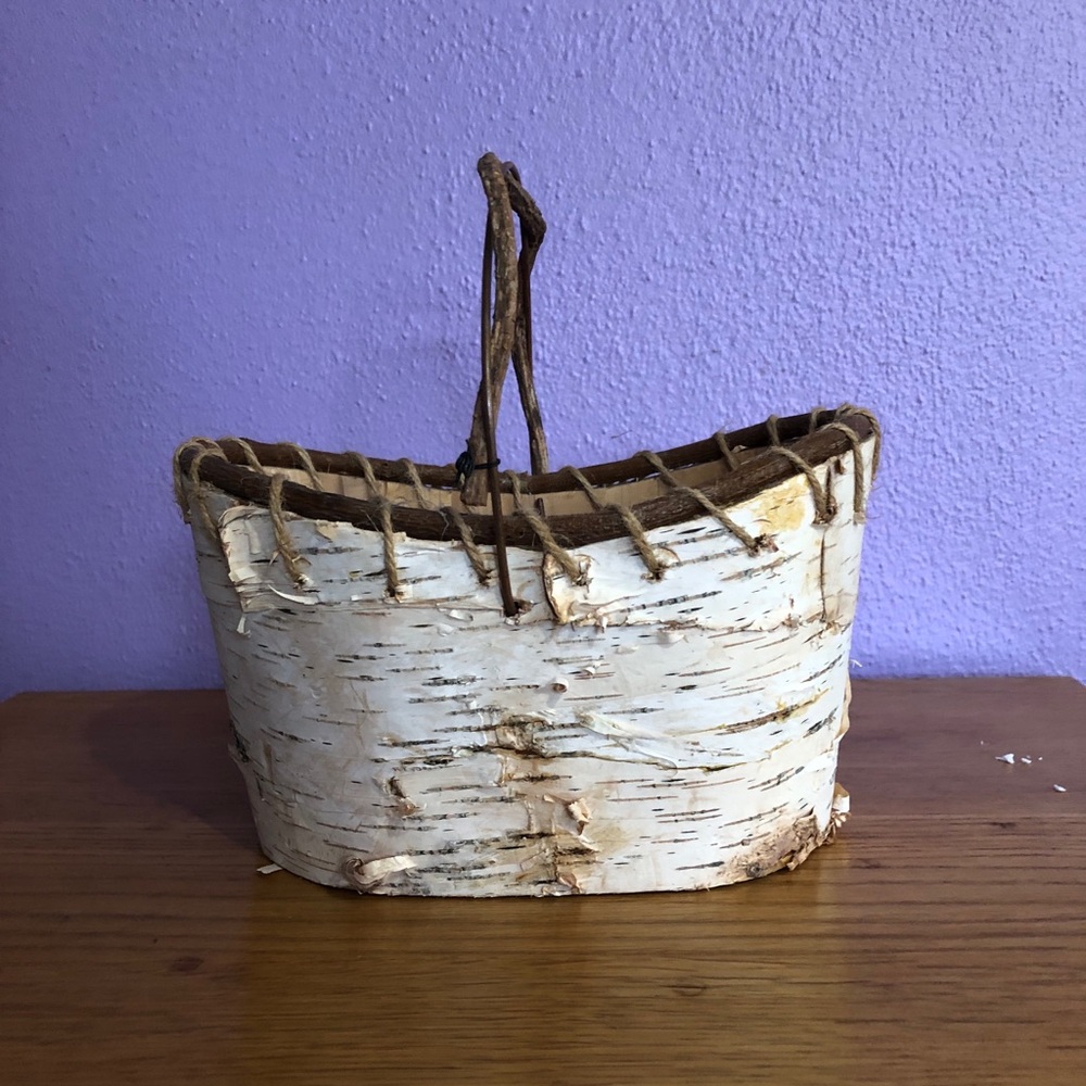 Birch Bark Basket